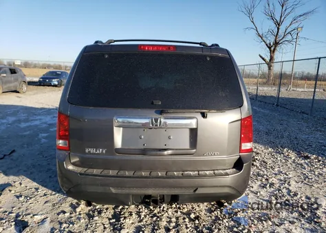 2012 Honda Pilot Exl из США, поврежденный, VIN 5FNYF4H52CB009331